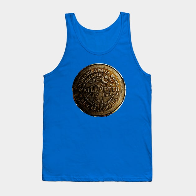 New Orleans Water Meter Tank Top by SPINADELIC